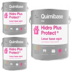 Confezione da 3 x Protettivo per legno esterno a base d'acqua, incolore opaco, 750 ml