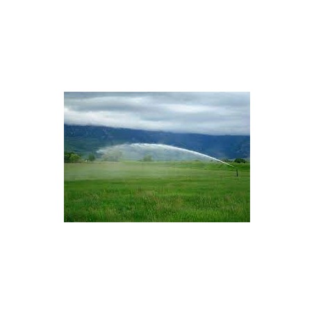 Canhão de Irrigação H2OMaster | Aspersor de Irrigação Agrícola com Ângulo Ajustável | Rosca Fêmea de 2" | Alcance de 20 a 43 Met