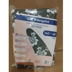  Orbegozo Bügelbrettbezug 140x46cm.  Plüsch 7mm.  Bezug aus 100 % Baumwolle.