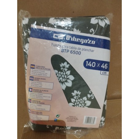  Orbegozo Bügelbrettbezug 140x46cm.  Plüsch 7mm.  Bezug aus 100 % Baumwolle.