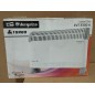 Heizkonvektor mit Turbo. Maximale Leistung von 2000 W. 3 Leistungsstufen: 750, 1.250 und 2.000 W. Einstellbarer Thermostat