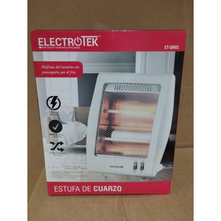 ET-QH02 Quartz Heater, 2 Temperature Settings 400W - 800W