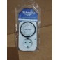 Programador diario 24 horas Orbegozo para luces y aparatos de hasta 16 A. Intervalos de 15 minutos, potencia máxima 3600W Programador diario 24 horas Orbegozo para luces y aparatos de hasta 16 A. Intervalos de 15 minutos, potencia máxima 3600W