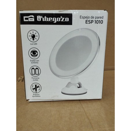 Espelho de maquilhagem Orbegozo com luz LED