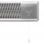 Quartz stove for Orbegozo bathroom. Maximum power: 1200 W. 2 quartz bars. Switch and selection by shooter. Quartz stove for Orbegozo bathroom. Maximum power: 1200 W. 2 quartz bars. Switch and selection by shooter.