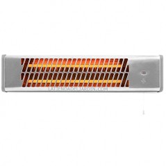 Radiateur infrarouge, Poêle de salle de bain 1200W Orbegozo BB5000. 2 barres de quartz. Interrupteur et sélection par poignée