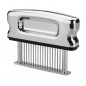 Attendrisseur à viande à aiguilles en acier inoxydable 12 x 2 x 30 cm | Attendrisseur à steak
