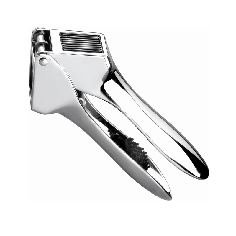 Garlic Press and Stainless Steel Slicer for Crushing and Grating, Measures 20x30x30 cm