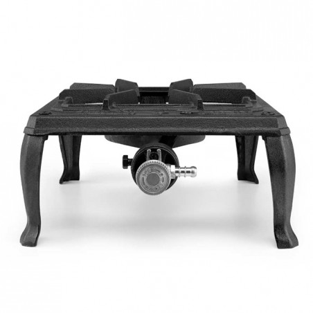 Orbegozo FO6100 stainless steel butane or propane gas stove, indoor and outdoor