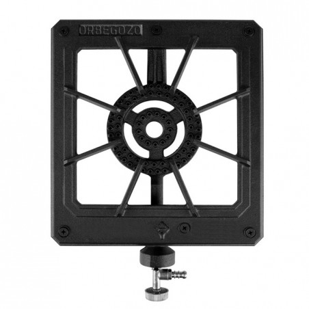 Orbegozo FO6100 stainless steel butane or propane gas stove, indoor and outdoor