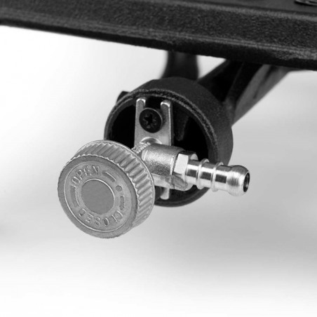 Orbegozo FO6100 stainless steel butane or propane gas stove, indoor and outdoor