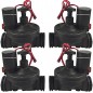4 x Suinga 3/4" 24V irrigation solenoid valve with flow regulator 4 x Suinga 3/4" 24V irrigation solenoid valve with flow regulator