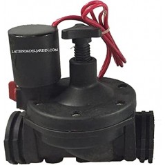 Suinga 1" 9V irrigation solenoid valve with flow regulator
