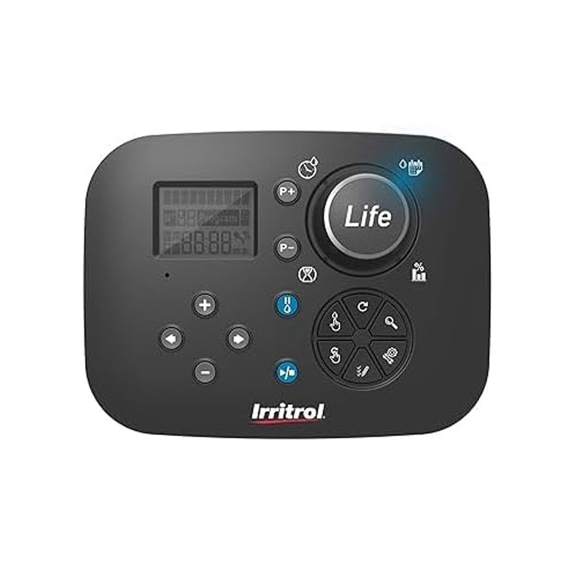 Programador de riego eléctrico 220V Life 8 estaciones | Uso con Electroválvulas de 24V de cualquier marca Programador de riego eléctrico 220V Life 8 estaciones | Uso con Electroválvulas de 24V de cualquier marca