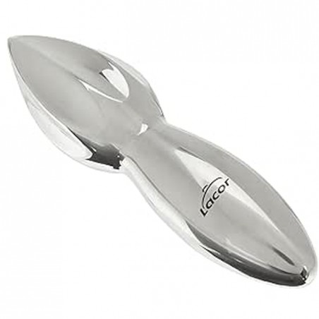 Spremiagrumi manuale in acciaio inox 10x5x16 cm | Spremiagrumi manuale per limoni | Estrae il succo senza sforzo