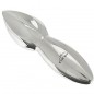 Spremiagrumi manuale in acciaio inox 10x5x16 cm | Spremiagrumi manuale per limoni | Estrae il succo senza sforzo
