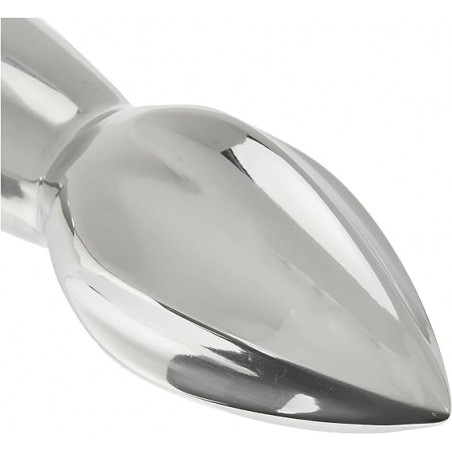 Manual lemon juicer, made of steel with a measurement of 10x5x16 cm