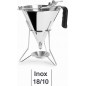 Entonnoir doseur en acier inoxydable 18/10 avec système de levier pour débit réglable, 2L, 25,6x24,9x20,4 cm Entonnoir doseur en acier inoxydable 18/10 avec système de levier pour débit réglable, 2L, 25,6x24,9x20,4 cm