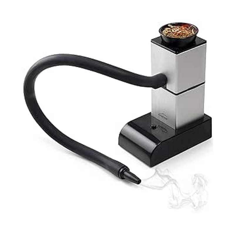 Defumador de alimentos Lacor em aço inoxidável, 9x5x12 cm | Para carnes, peixes e vegetais