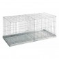 Cage d'exposition de Pigeons, Oiseaux 2 départements, 100x42x47 cm Cage d'exposition de Pigeons, Oiseaux 2 départements, 100x42x47 cm