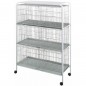 Pombal 6 compartimentos, 108x45x175 cm - Alojamento para pombos Pombal 6 compartimentos, 108x45x175 cm - Alojamento para pombos