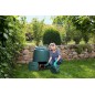  Compostiera da giardino 280 litri 80x80x89 cm