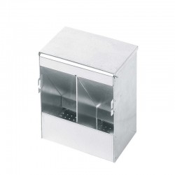 Pigeon feeder with viewer