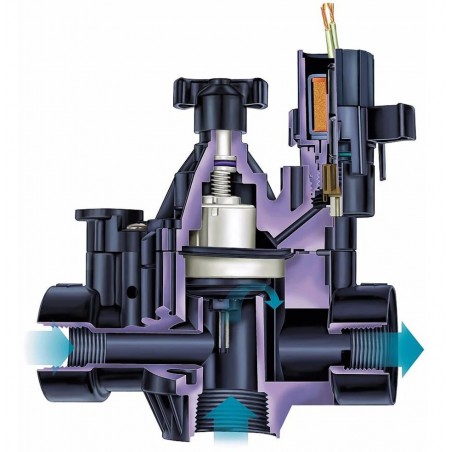 Elettrovalvola per irrigazione 150PGA 1 1/2" 24V Rain Bird