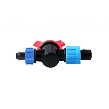 Fita adesiva para torneira de gotejamento de 16 mm para saída (pacote com 5)
