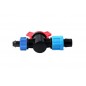 Pack 5 Llave de paso Cinta de goteo 16mm a Toma