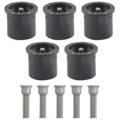 5 x Buse pour diffuseurs d'arrosage à bande centrale Rain Bird 15CST, portée 1,2 x 9,2 mètres