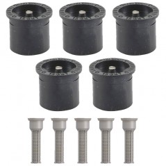 5 Stück Düsen für Rain Bird 15SST Seitenband-Bewässerungsdüsen, Reichweite 1,2 x 9,2 Meter
