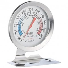 Termómetro horno con base para cocina y horno, mide un rango entre 50ºc y 300ºc, Medidas 10 x 10 x 10 cm