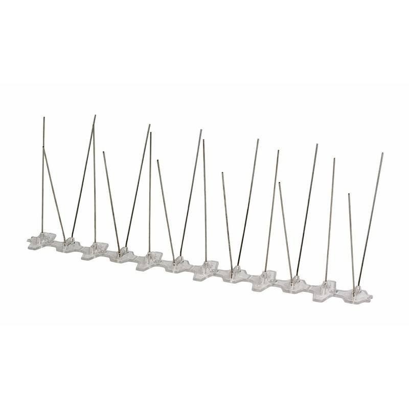 Anti-Vogel-Spitzenschutz für Dächer und Abdeckungen, 31x11x12 cm Anti-Vogel-Spitzenschutz für Dächer und Abdeckungen, 31x11x12 cm