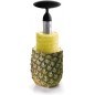 Coupe-ananas et éplucheur avec pot, Comprend un récipient en plastique sans BPA, Passe au lave-vaisselle, Diamètre : 9 cm Coupe-ananas et éplucheur avec pot, Comprend un récipient en plastique sans BPA, Passe au lave-vaisselle, Diamètre : 9 cm