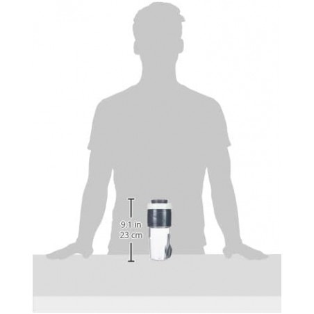 Manual spiral food cutter, white, dimensions 9x9x22 cm