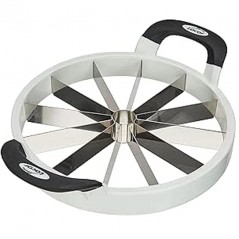 Cortador de melão-melancia em aço inoxidável, 25Øcm