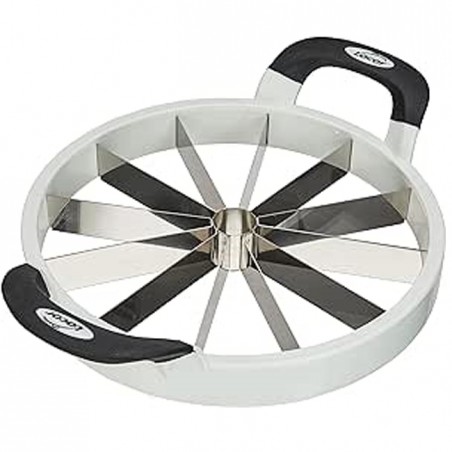 Lacor Watermelon and Melon Slicer, 12 Portions, Ø25 cm | Fruit Cutter | Professional Kitchen Tool