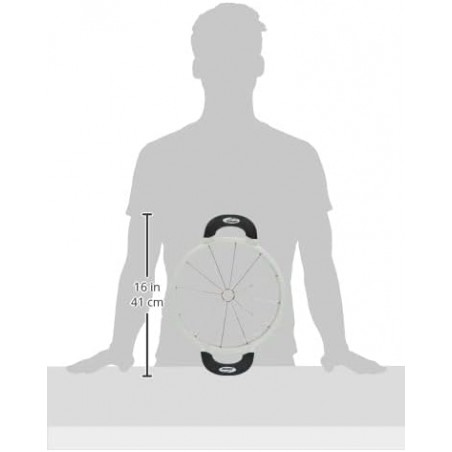 Coupe-melon-pastèque en acier inoxydable, dimensions 25Øcm