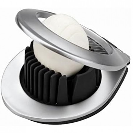 Dual-use egg cutter, measures 10 x 7 x 10 cm