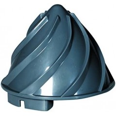 Mandoline avec coupe en V avec 5 lames et presse-agrumes inclus, Couleur Gris, Dimensions 34,29 x 15,49 x 12,7 cm	