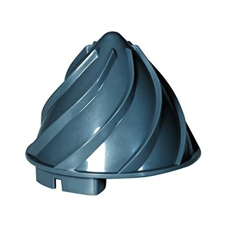 Mandolina con corte en V con 5 cuchillas y exprimidor incluidor, Color gris, Medidas 34,29 x 15,49 x 12,7 cm