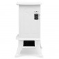 Lareira elétrica Orbegozo Blanca 1500W com efeito de fogo real. Lareira elétrica Orbegozo Blanca 1500W com efeito de fogo real.
