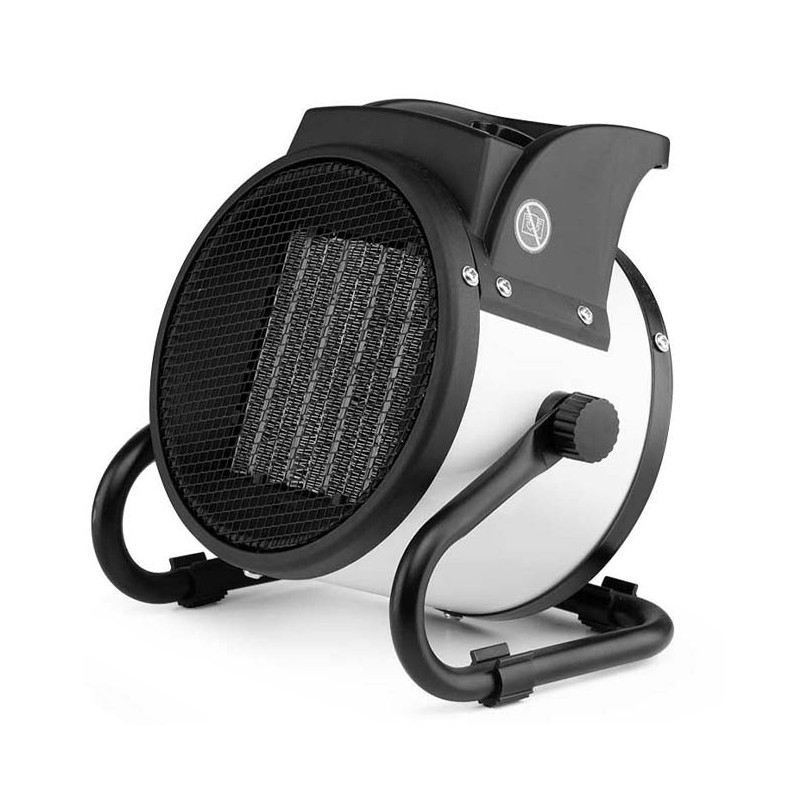 Radiateur industriel en céramique Orbegozo avec fonction ventilateur, 2000 W, blanc.