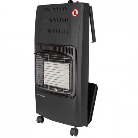 Orbegozo Schwarzer Klappofen, 4200 W, Butan- und/oder Propangas [Clase energética A] .