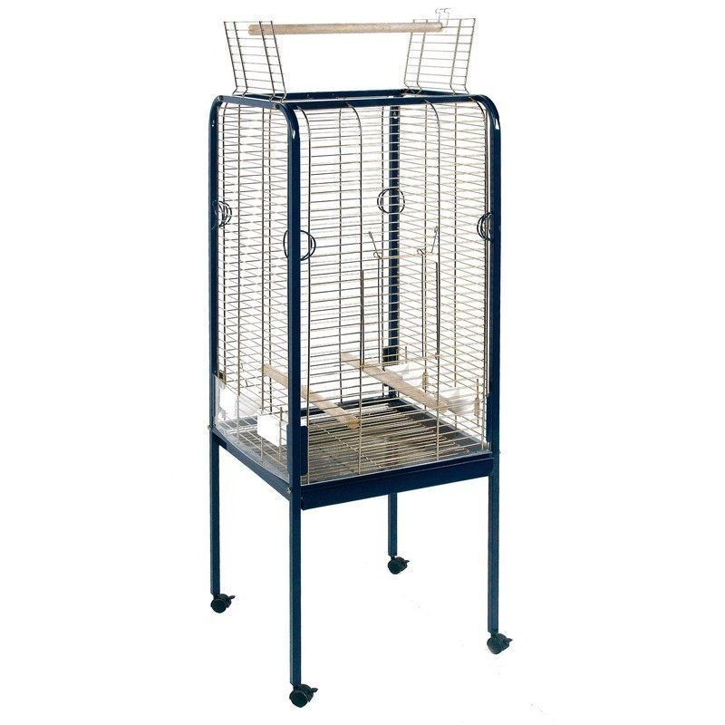 Volière droite pour perroquets modèle Corse 85x54x150 cm