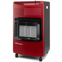 Fornello a gas in ceramica rossa Orbegozo, 4200 W, gas butano e/o propano [Clase energética A] .