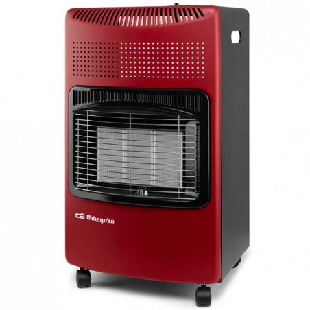 Fogão a gás Orbegozo Red Ceramic, 4200 W, gás butano e/ou propano [Clase energética A] .