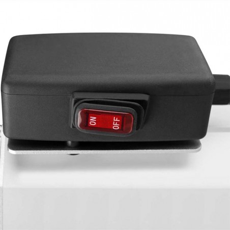 Pack Chauffage Infrarouge Orbegozo 2000W, Boîtier en aluminium anodisé + Trépied Réglable jusqu'à 210 cm.