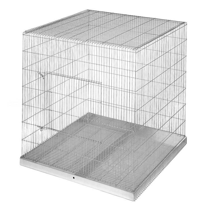 Cage Perroquet Demontable, Cage d'exposition perroquet 98x95x101 cm